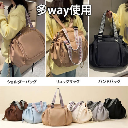 持ち歩ける15ポケットクローゼット｜大容量マルチウェイバッグ | 3WAYで使える